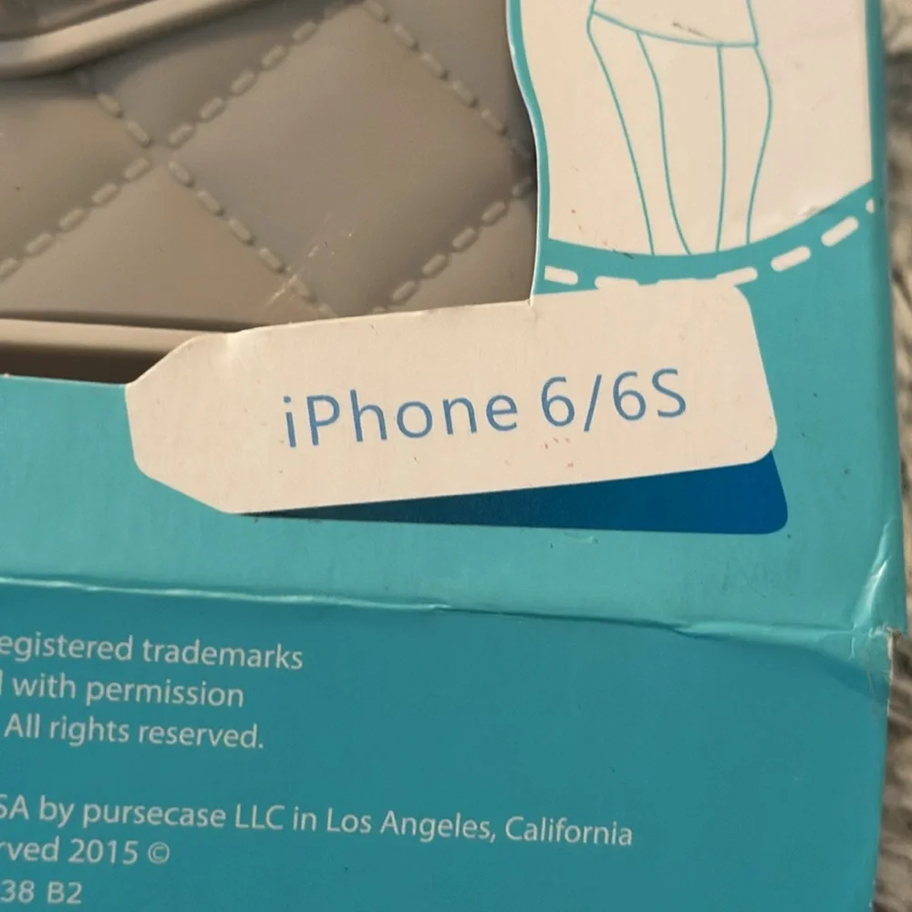 Gray Pursecase For IPhone 6/6S Shark Tank